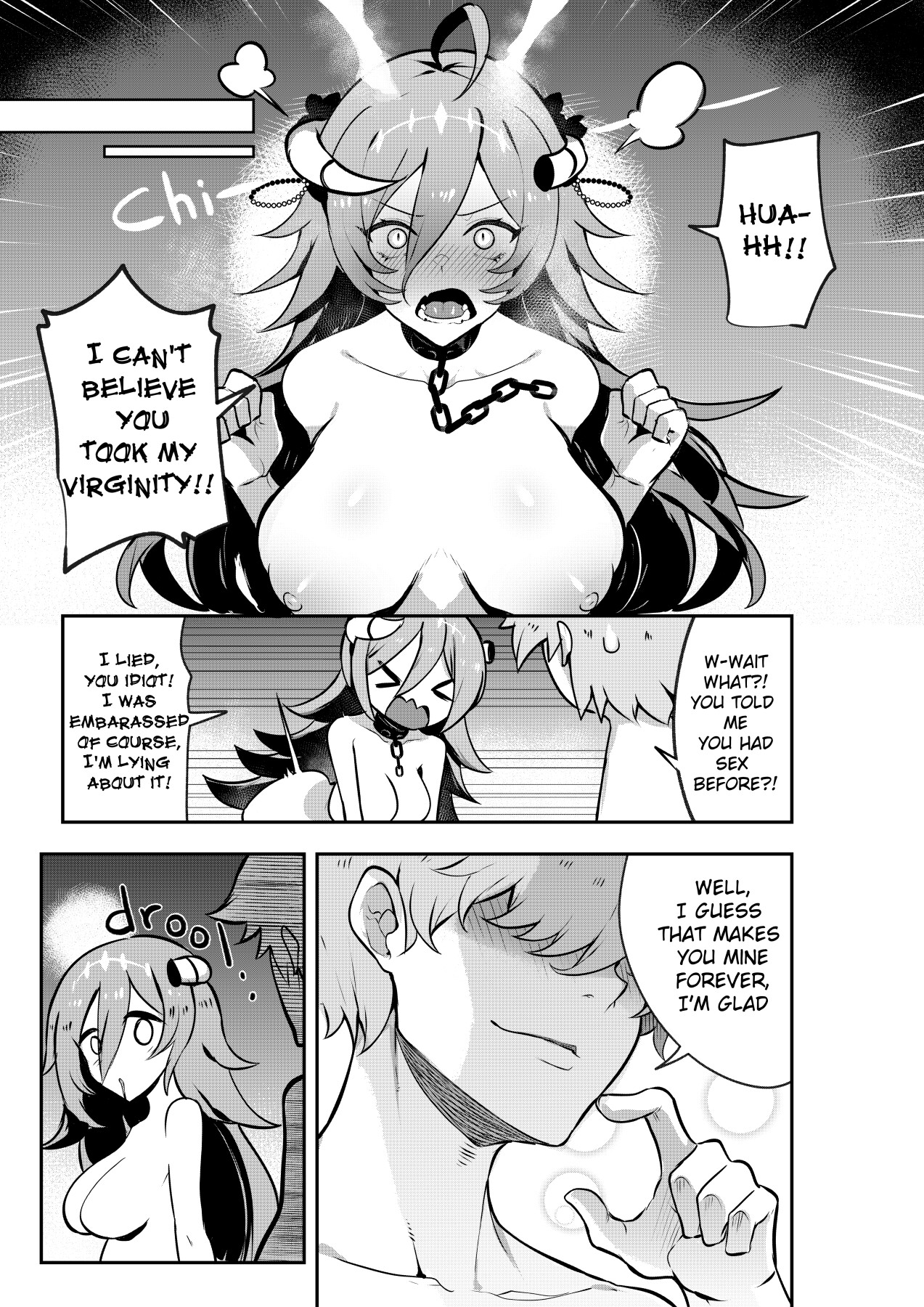 Hentai Manga Comic-The Final Dungeon Boss Can't Be This Easy To Defeat?!-Read-16